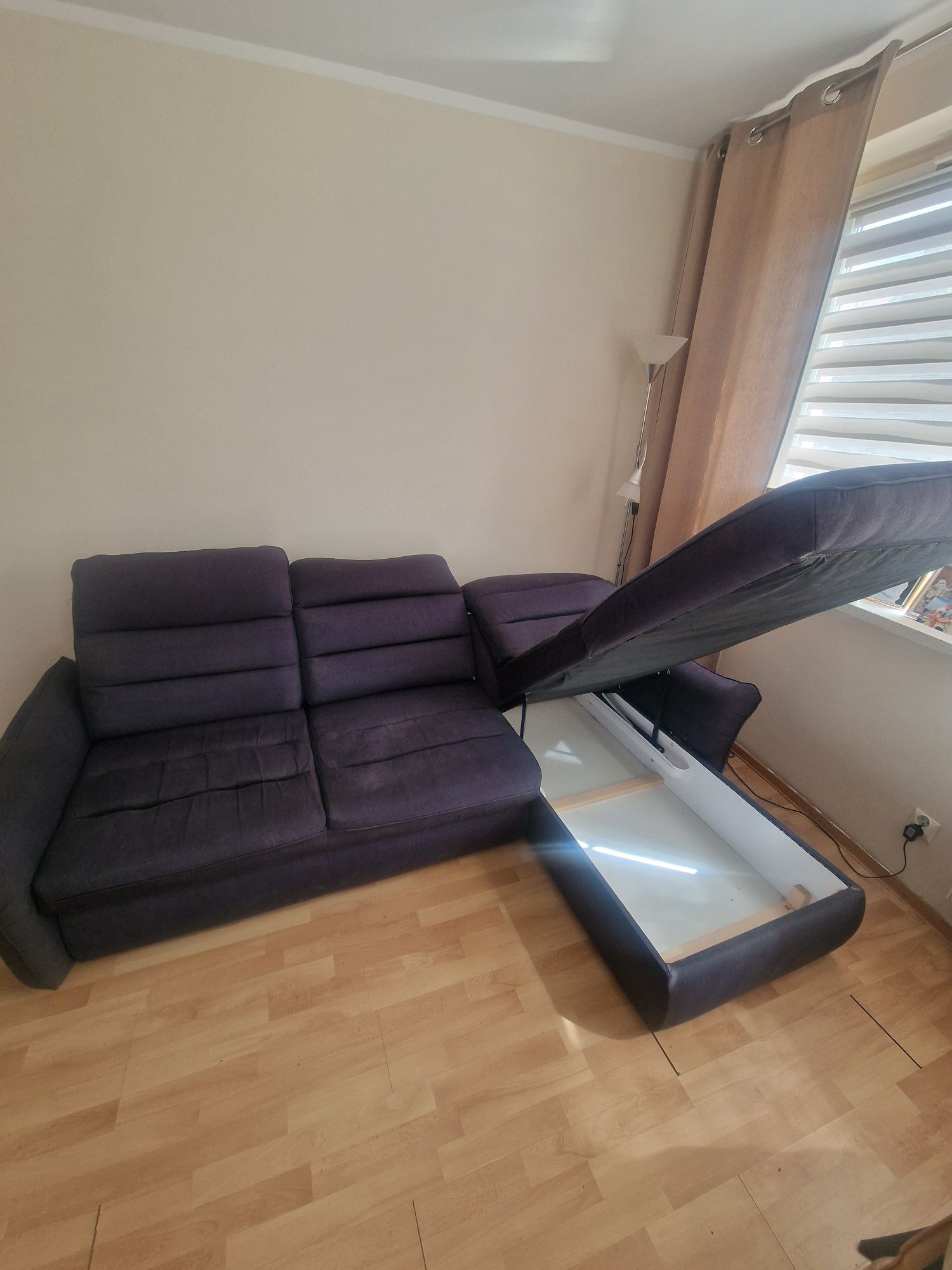 Narożnik z funkcją spania