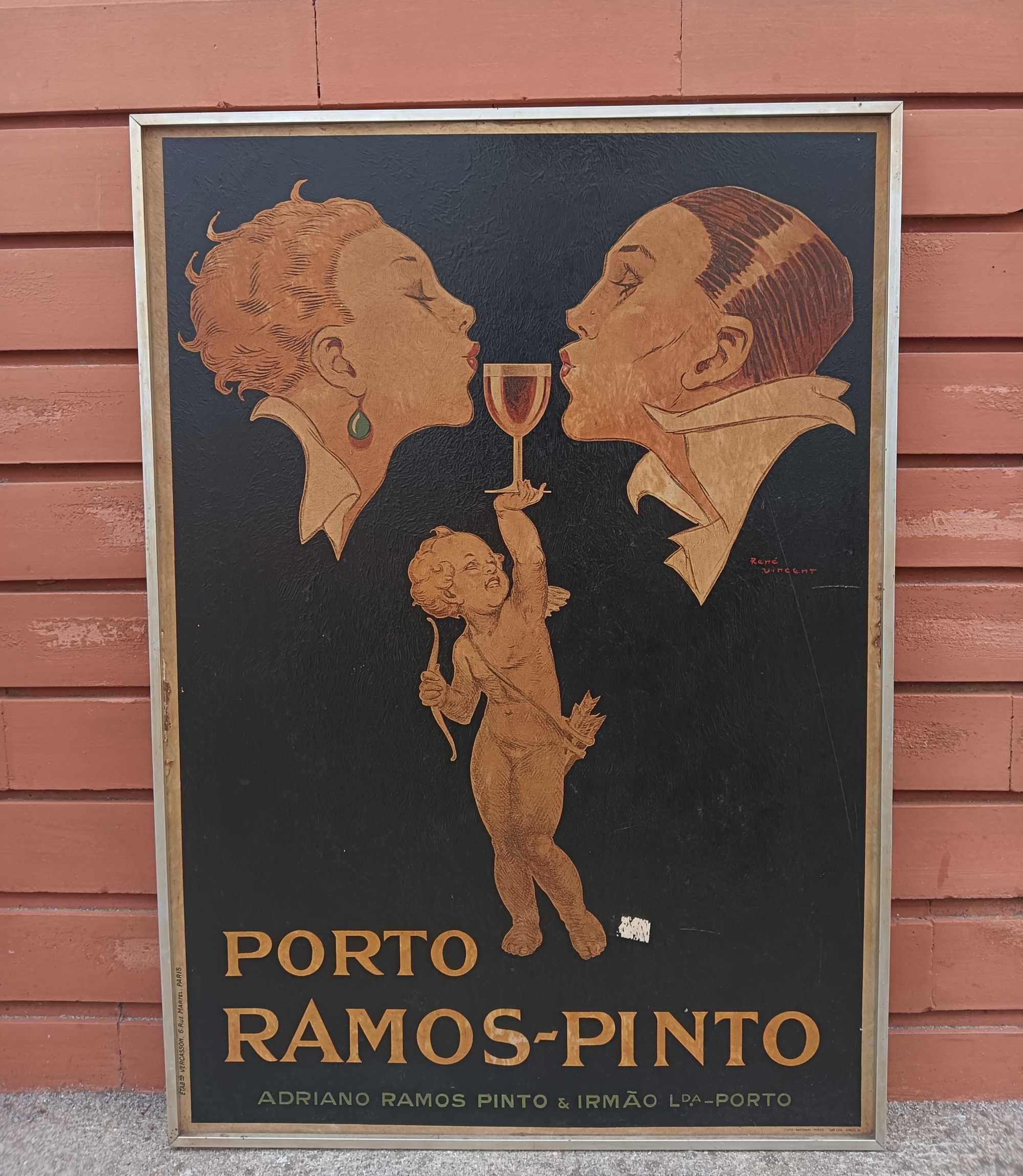 Poster vintage Ramos-Pinto