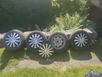 Kola vw polo 4x100  cali opony zimowe 165/70 r13