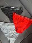 Majtki damskie typu slip CK oraz Tommy  Hilfiger 3 pak, różne rozmiary