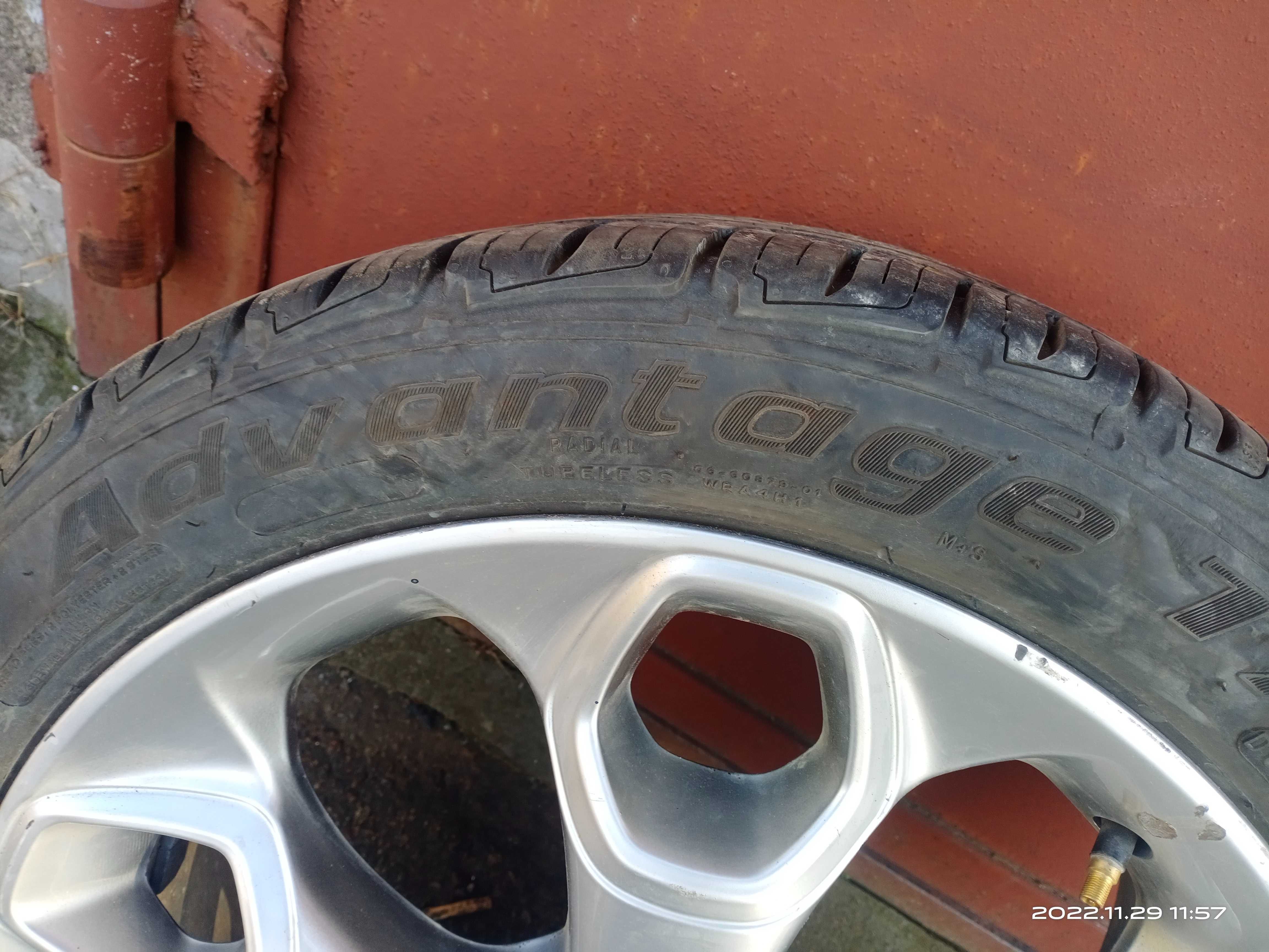 Колесо диск R19 Ford Escape резина зима BFGoodrich 235/45/R19 2020г.