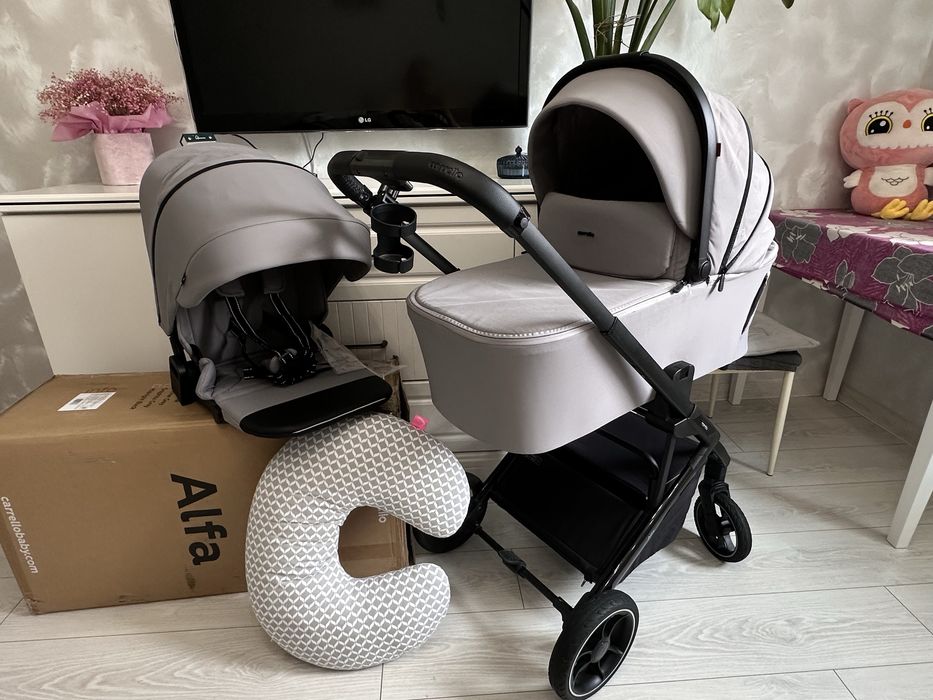 Коляска 2 в 1 Carrello alfa (новіша модель)