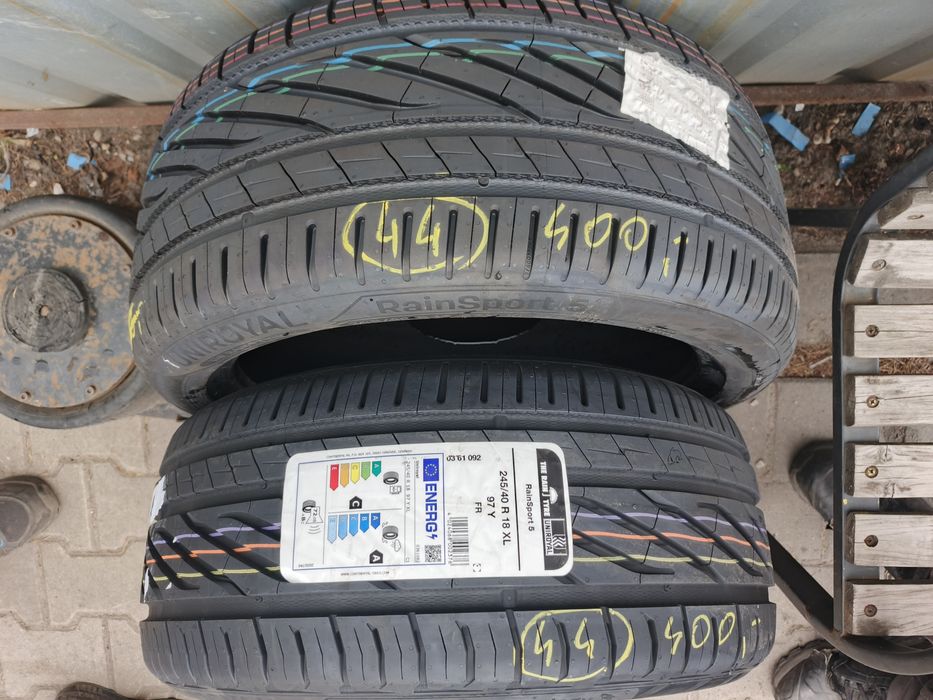 Nowe opony letnie 245/40/18 Uniroyal 2 sztuki 24r