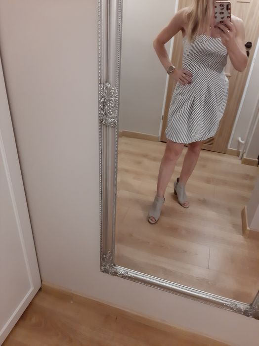 Zara sukienka koktajlowa s