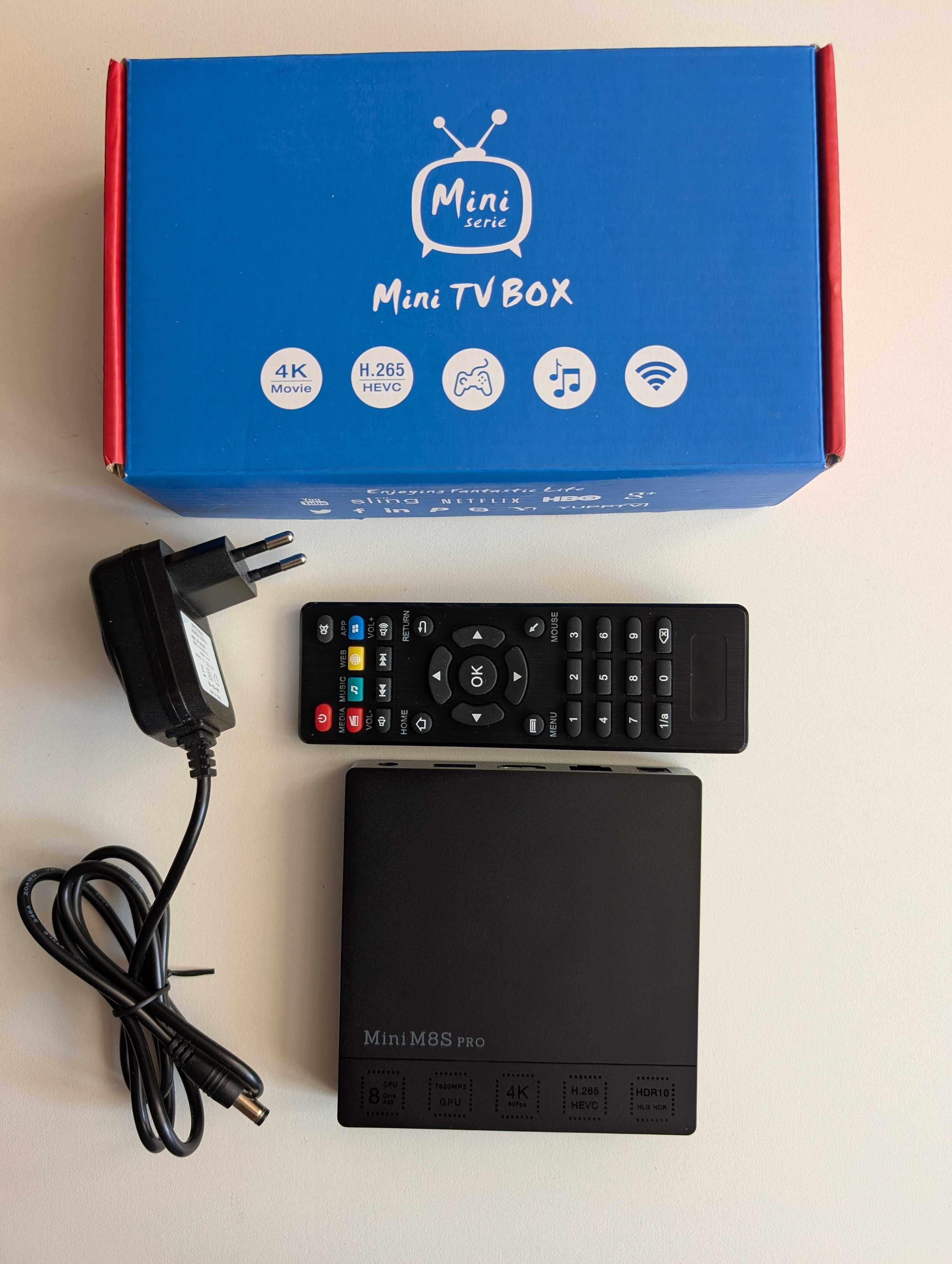 Під відновлення - Mini M8S Pro 2/16Gb Android TV BOX Ugoos 4K Ultra HD