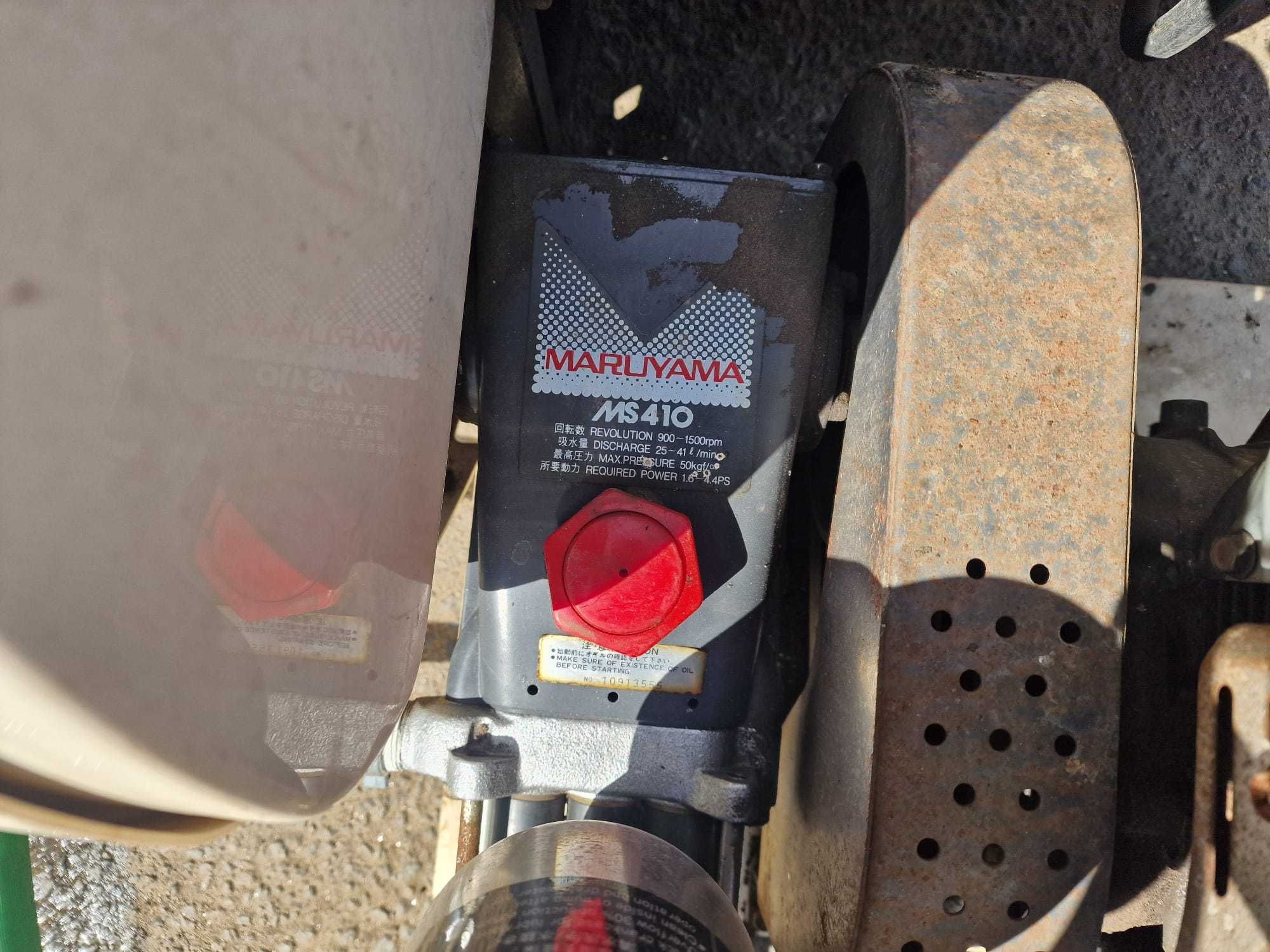 Moto Pulverizador MARUYAMA MS410ENR com chupador e enrolador - Kubota