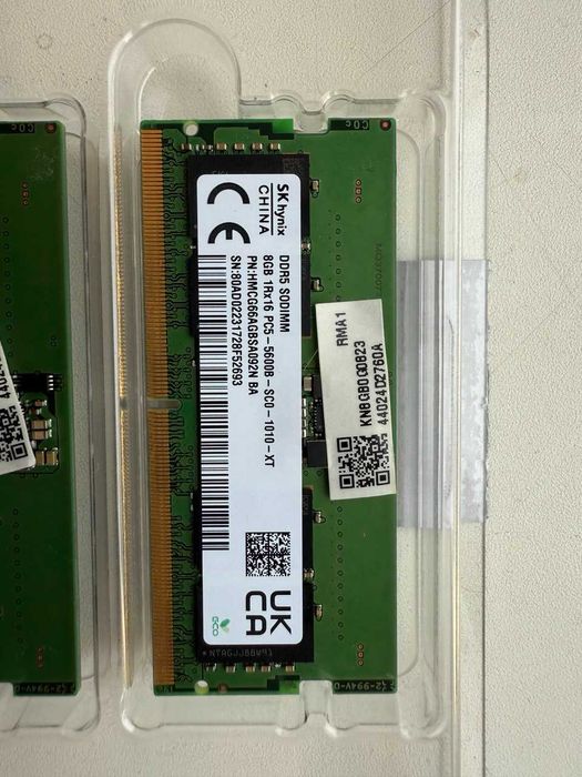 Оперативна пам'ять Hynix SODIMM ddr5 16gb 5600 (2x8gb)