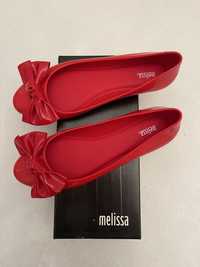 Buty Melissa baleriny czerwone rozm. 40