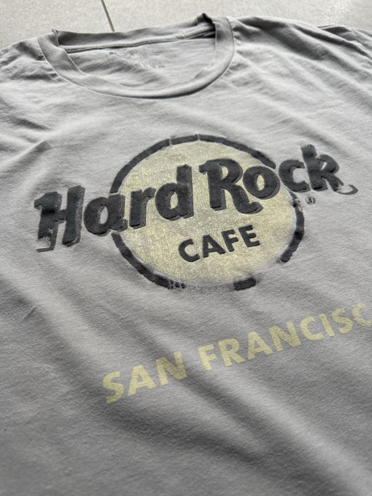 Koszulka Hard Rock Café San Francisco rozmiar M bawełna szara