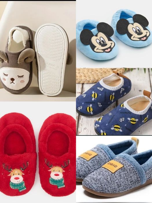 Тапочки нові для дому чи садочку, хатні капці, взуття кімнатне, 24 роз