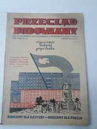 Przegląd budowlany listopad 1950