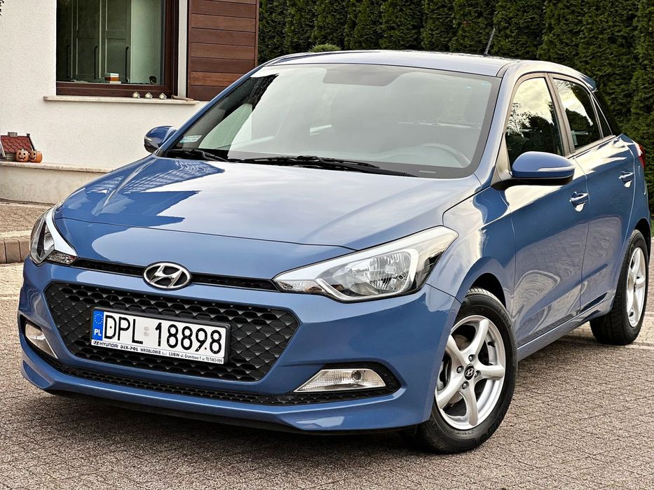 Hyundai i20 2018R. SALON POLSKA 1.2 BENZ. KLIMATYZACJA 1-wł. Zadbany! 57.000KM