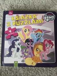 Książka z puzzlami Pony