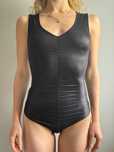 Czarne body damskie