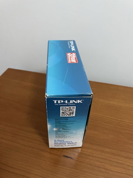 Switch TP-LINK SF1005D//Camera Monitoramento TP-LINK Cloud