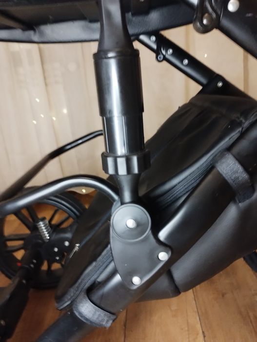 НОВАЯ Коляска 2в1 Alis Camaro ЭКО-КОЖА,Двойная Амортизация, Шасси 60см