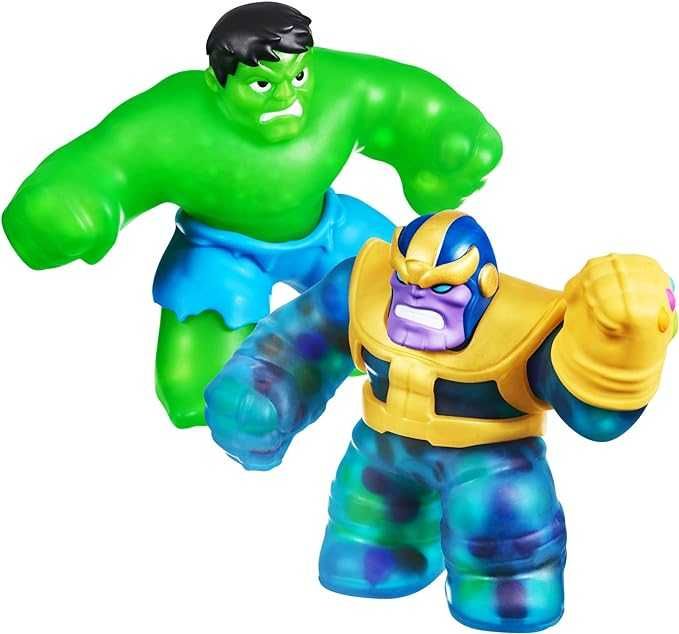 Фігурки Стретч Goo Jit Zu  Hulk vs Thanos   Халк проти  Таноса 41298