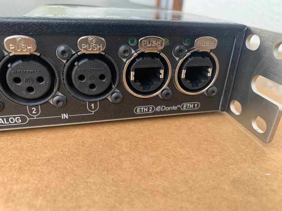 Powersoft T304 DANTE DSP Wzmacniacz Końcówka Mocy 4 kanały BiAmp