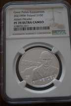 10 zł złotych 2021 r. Wielcy polscy ekonomiści. Adam Heydel NGC PF70