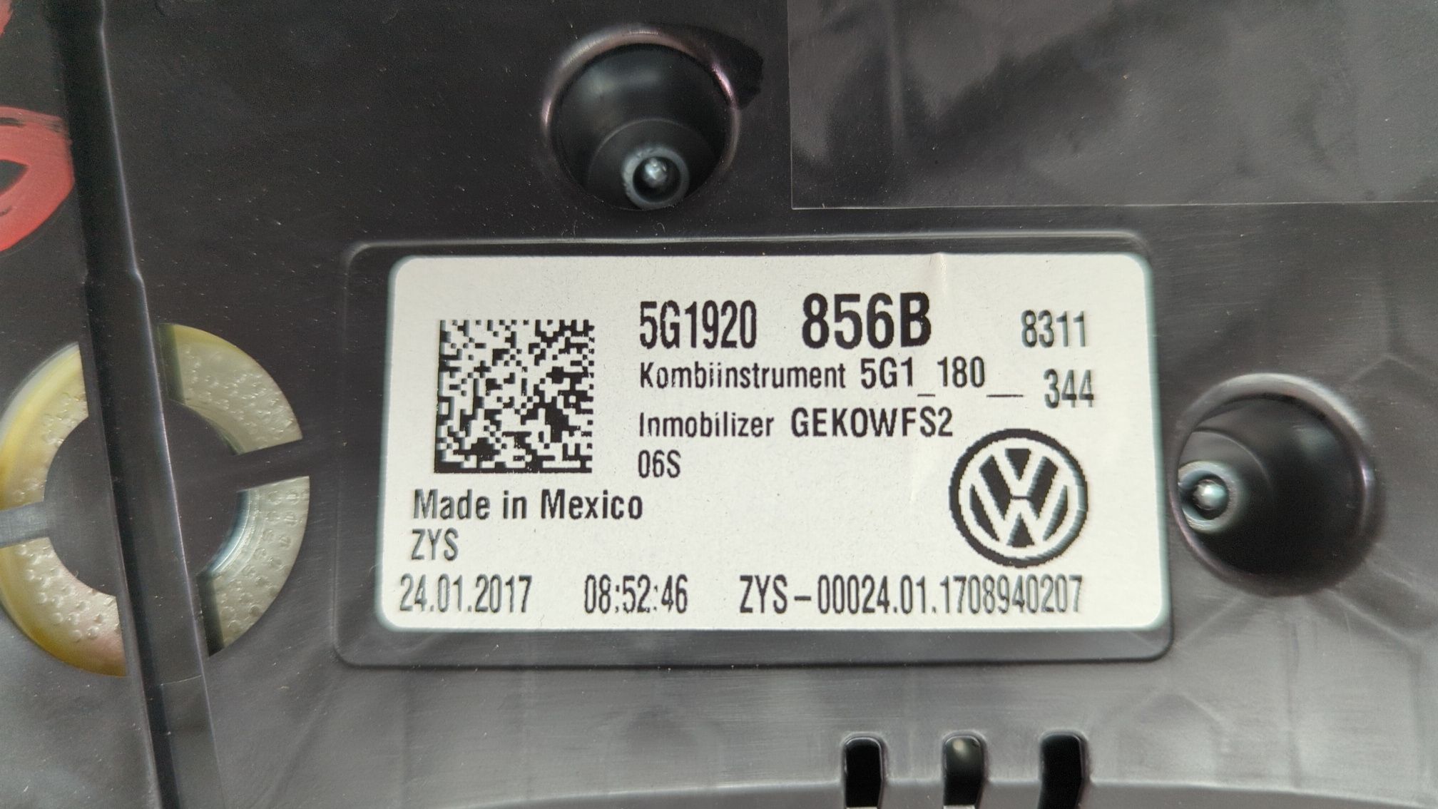 Щиток приборов/спидометр для VW Golf