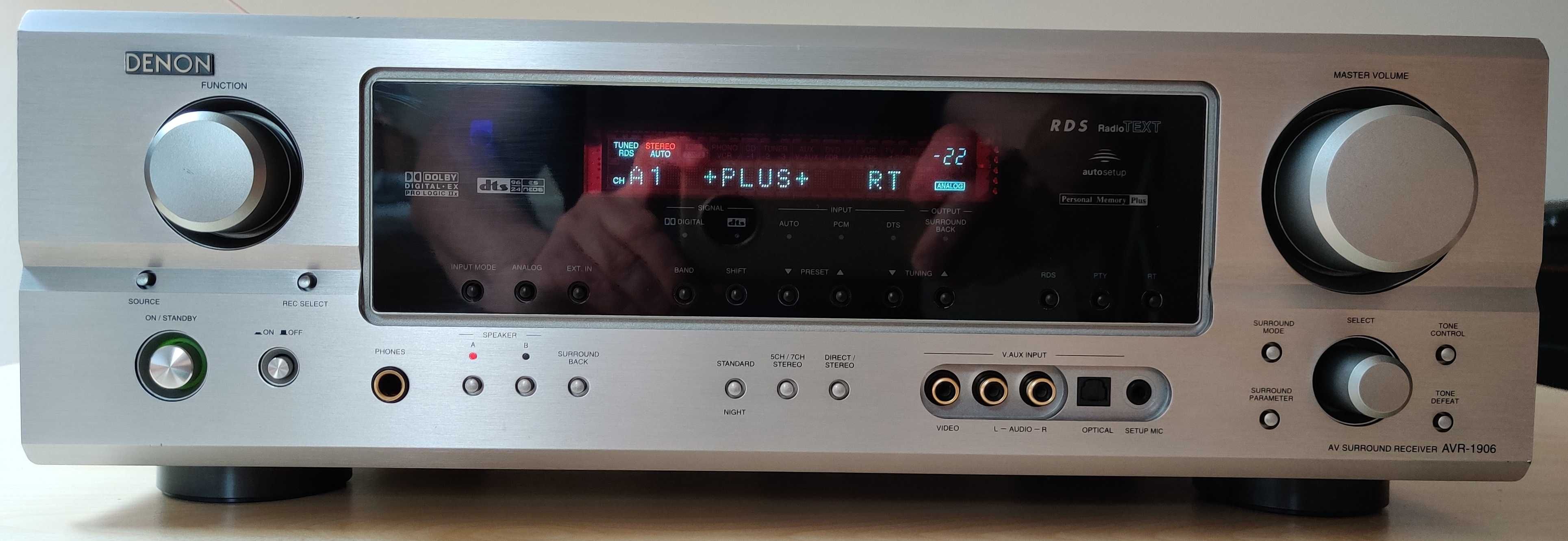 Amplituner DENON AVR-1906 z pilotem