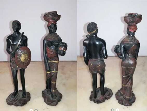 5 Estatuetas de Marfinite (conj. Mães e africanas) - desde 15€