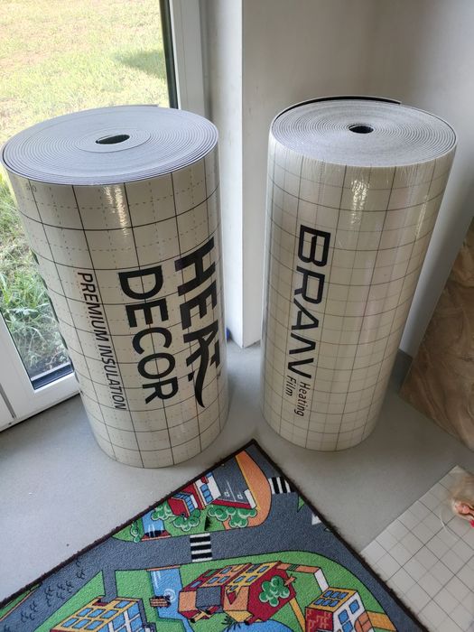 Podkład pod panele podłogowe 5mm grubość izolacyny 30m2 i 17,5 m2