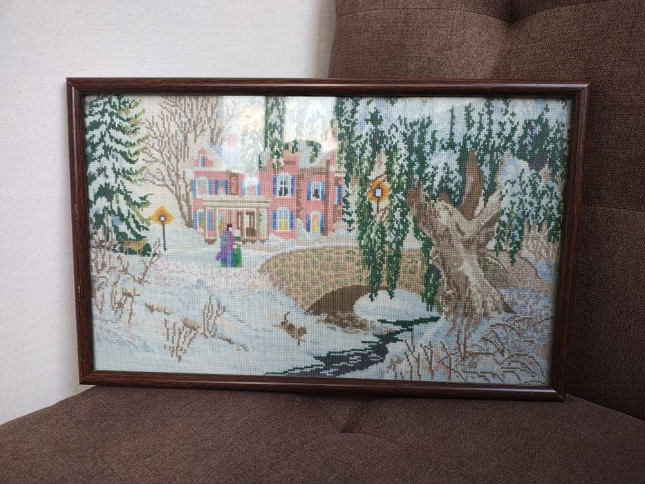 Картина вишита хрестиком ,