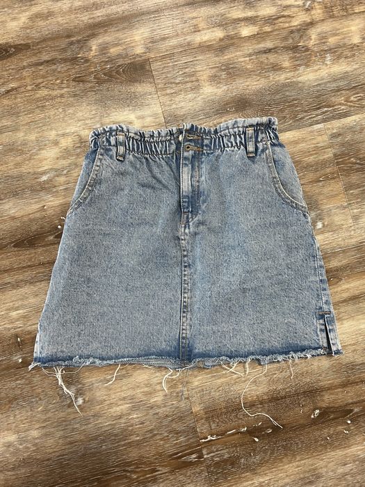 Zara юбка джинсовая