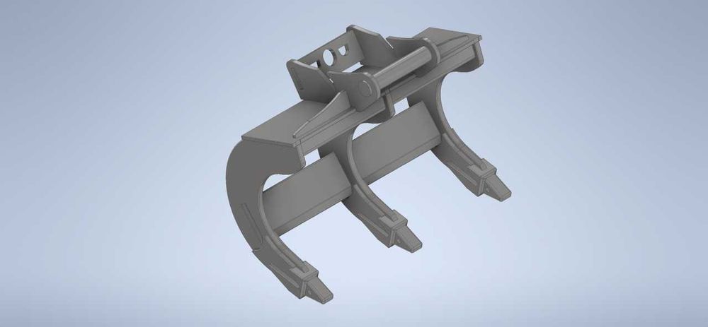 Karczownik Ripper zrywak korzeni do koparki minikoparki