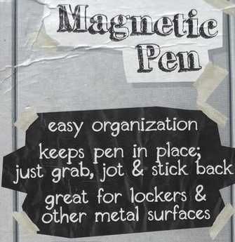 Długopis magnetyczny na lodówkę lub tablicę