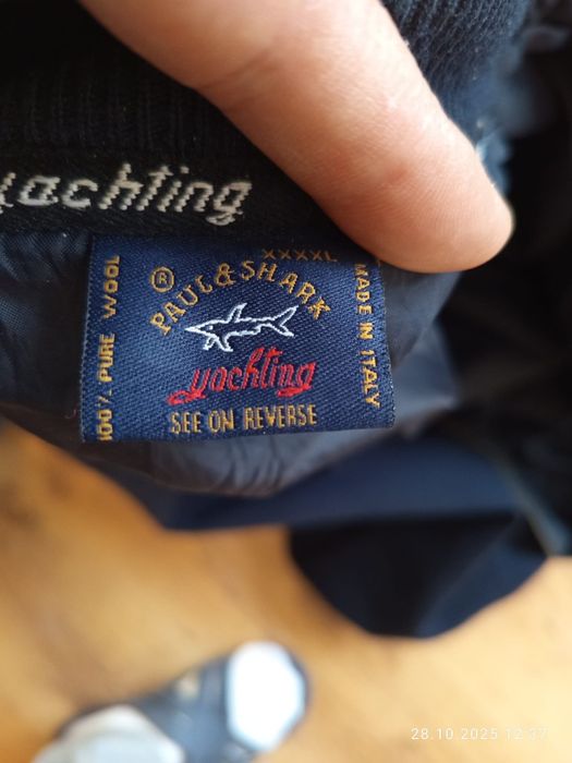 Paul shark Perfect oryginalne zimowe wełniane duze kurtki męskie jak n