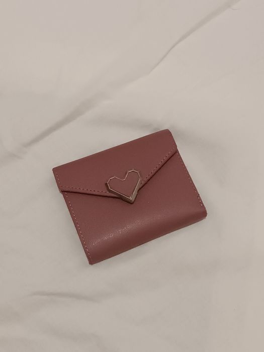 portfel z serduszkiem