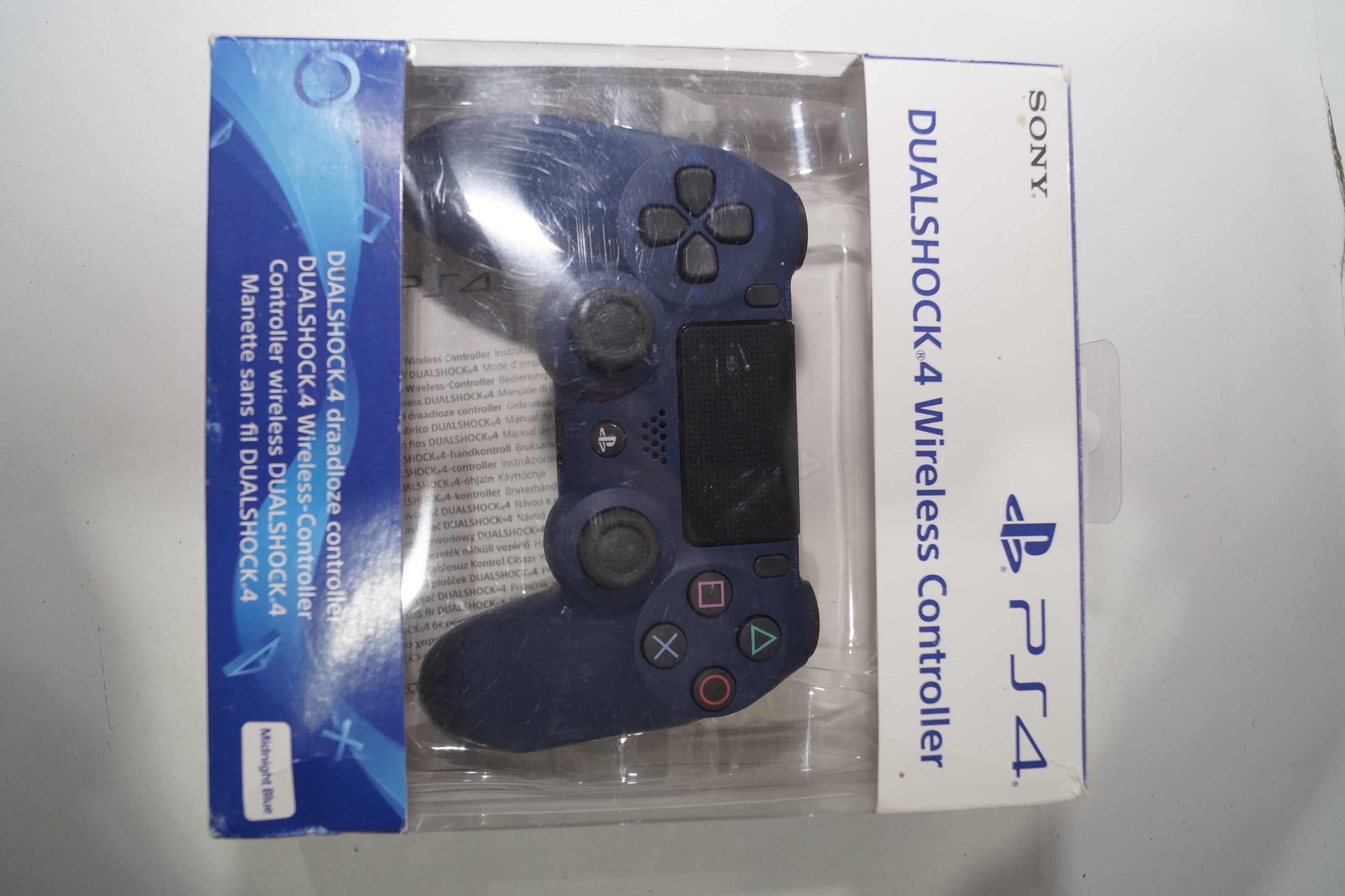 Pad Kontroler Sony DualShock 4 V2 dark blue ciemny niebieski PS4