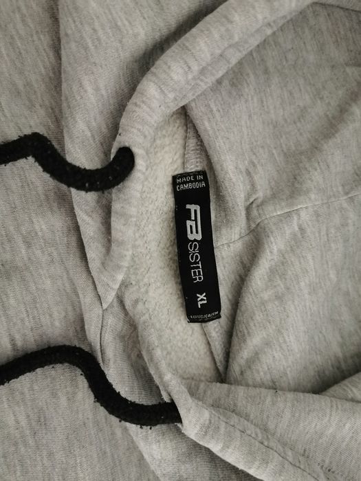 Bluza unisex szara L