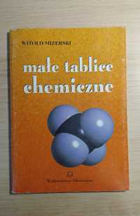 Małe tablice chemiczne - Witold Mizerski - chemia matura rozszerzona