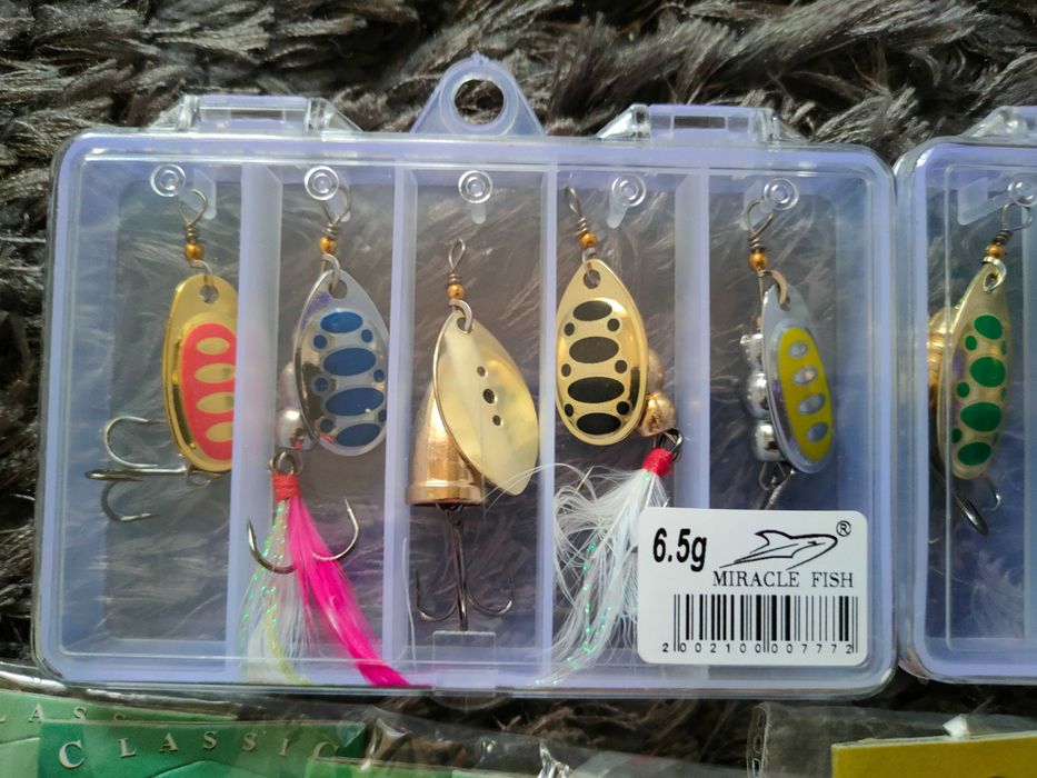 30 blaszek na każdą rybę drapieżną