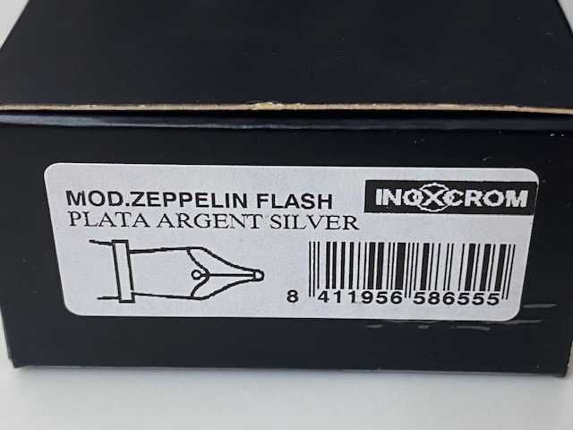 Caneta tinta permanente - Inoxcrom Modelo Zeppelin Flash