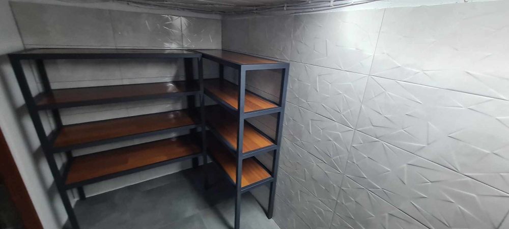Solidne stoły i regały warsztatowe (falbanek)