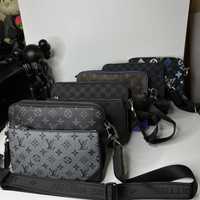 Чоловіча сумка Trio Louis Vuitton LV мужская сумка ПРЕМІУМ якість