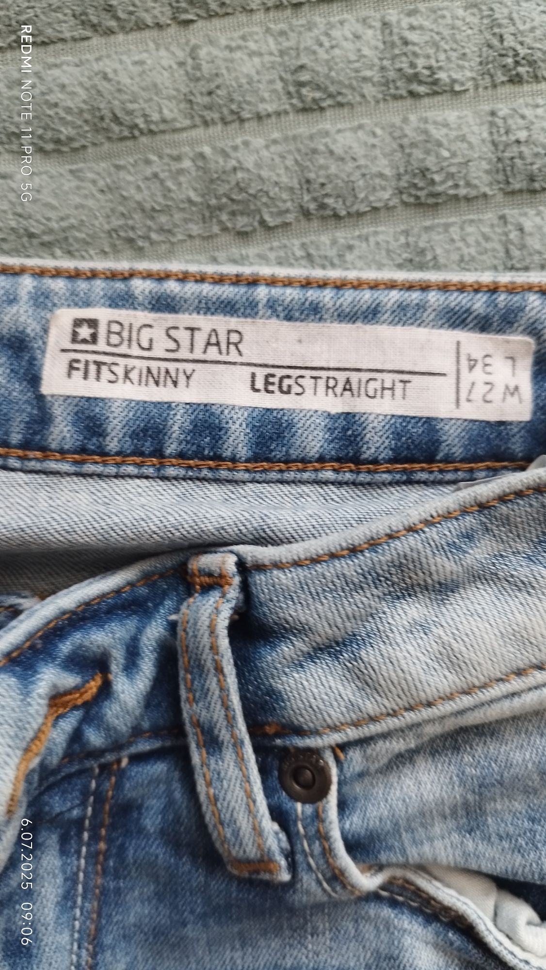 Jeansy damskie Bigstar