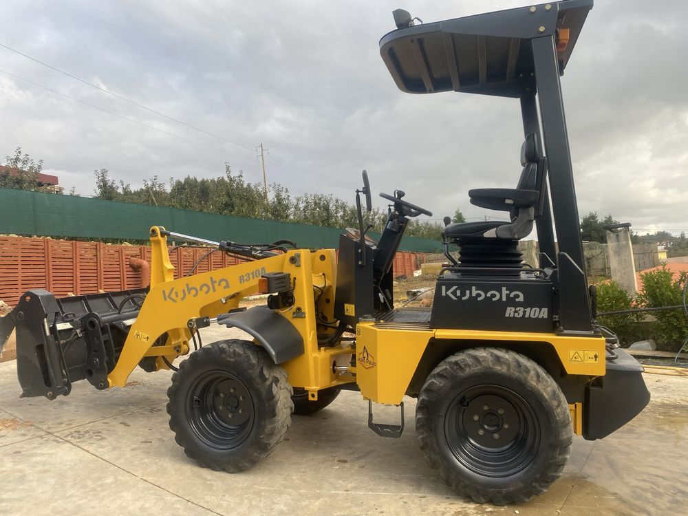 Mini pa carregadora kubota
