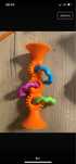 Bobo PipSquigz Loops fat brain toys grzechotka z przyssawka