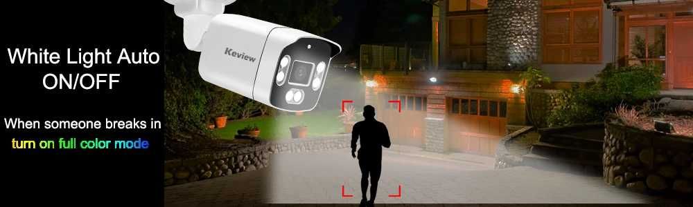 Камера KEVIEW  4МР IP -камера POE 48V 2.8 mm. Onvif