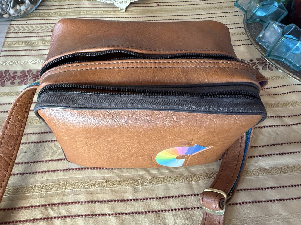 Polaroid OneStep SX-70 Rainbow – Câmera Vintage Funcional