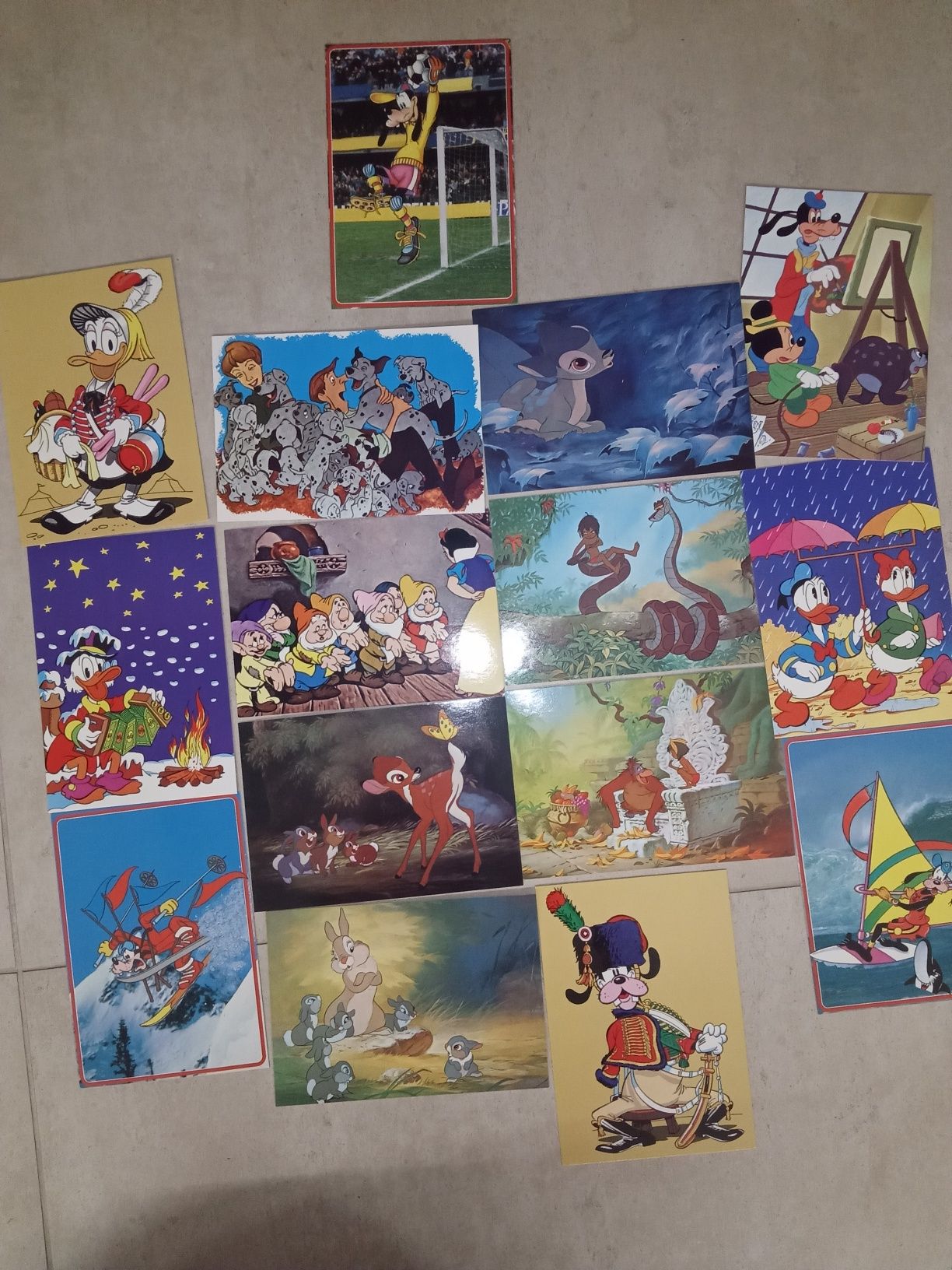 Pocztówki Disney 15 sztuk
