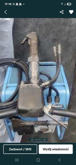 Agregat prądotwórczy mocy do 130bar z młotem hydrauliczny i przewodami