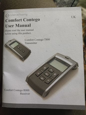 User Manual Comfort Contego R-800