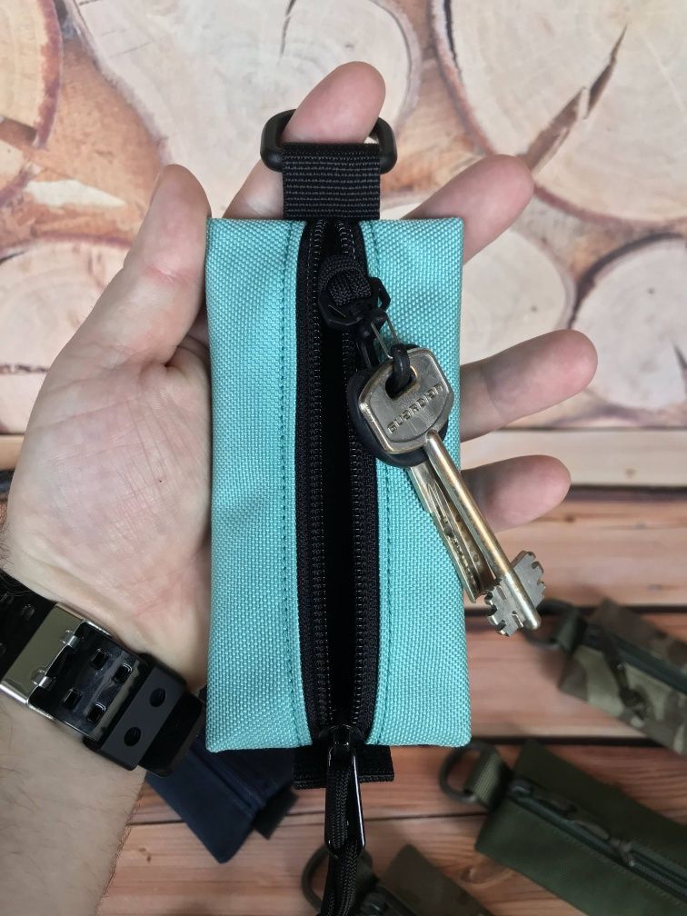 Ключниця з Cordura 1000D,чорна,олива,койот,мм14,multicam,бірюзова,edc