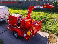 NOWOŚĆ rębak tarczowy do 200mm Skorpion 250L -TURBODIESEL- Teknamotor
